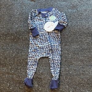Burt’s Bees BRAND NEW Blue Onesie